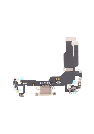 iPhone Uyumlu 15 Şarj Bordu Flex Kablo Sarı