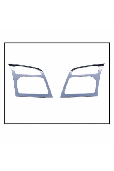 Ford Connect Krom Far Çerçeve 2 Parça 2002-2014 Paslanmaz Çelik - 5
