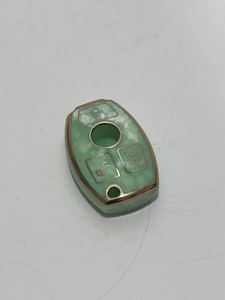 Mercedes Uyumlu Mermer Desenli Anahtar Kılıfı (Model 2) - 2
