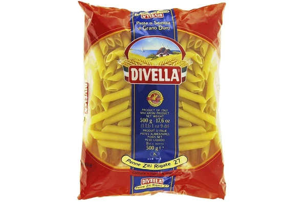 Divella Penne Ziti Rigate 500 gr