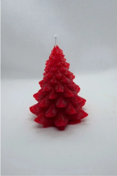 2'li Çam Ağacı Modelli Kırmızı Yeşil (Noel) Konseptli Masa Süsleme - 2