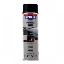 Presto Siyah Mat Sprey  Akrilik Sprey Boya (500ML) - 2