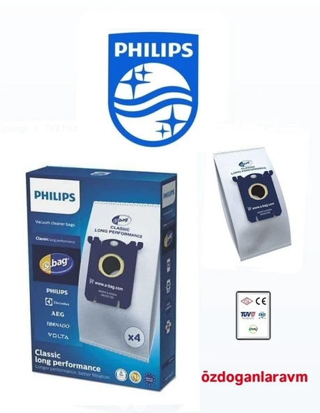 PHILIPS XD3110/09 Süpürge Toz Torbası