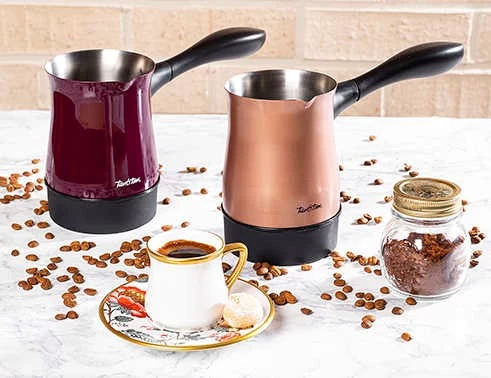 Tantitoni Rose Gold Türk Kahvesi Makinesi (0.32lt) - 5