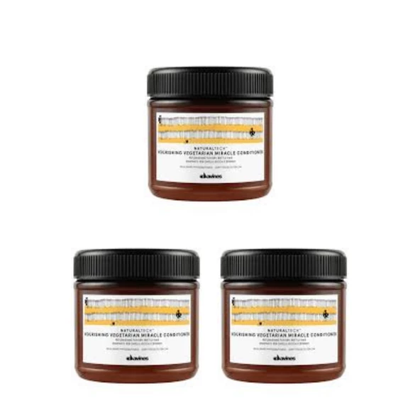 Ekonomik Üçlü Davines Nourishing Kuru ve Kırılgan Saçlar İçin Saç Kremi 250ml - %100 Orijinal %100 Doğal