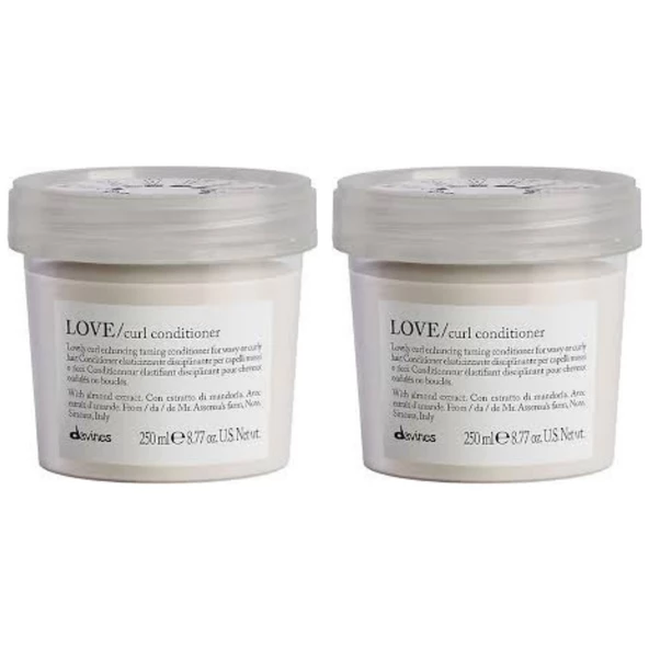 Ekonomik İkili Davines Love Bukle Belirginleştirici Saç Kremi 250ml - %100 Orijinal %100 Doğal