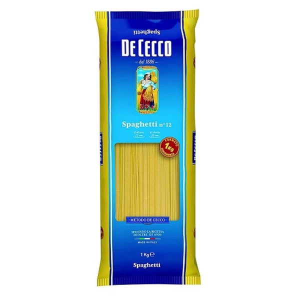 DECECCO SPAHGETTİ 1KG