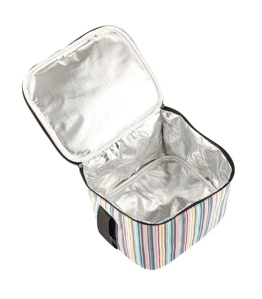 Kamp Piknik Termal Soğutucu Yalıtımlı Buzluk Termos Çanta 10 Lt - 920 Çizgi Desenli - 4