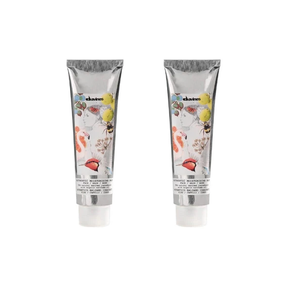 Ekonomik İkili Davines Authentic Moisturizing Nemlendirici Balsam 150ml - %100 Orijinal %100 Saf- Alerjik Tüketicilere Özel Üretim