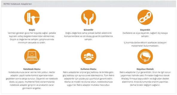 Acer Aspire 5 N20C6 Serisi Notebook Adaptörü, Şarj Aleti Cihazı 65W - Resim 6
