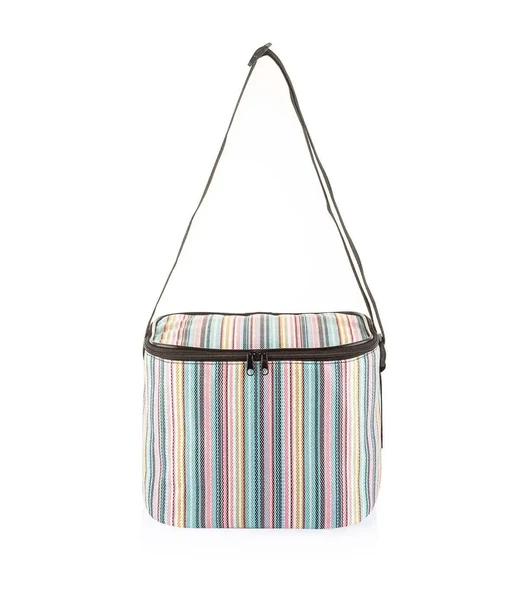 Kamp Piknik Termal Soğutucu Yalıtımlı Buzluk Termos Çanta 10 Lt - 920 Çizgi Desenli - 3