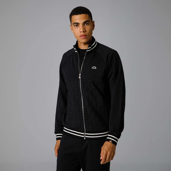 Ellesse Fermuarlı Erkek Siyah Sweatshirt EM228