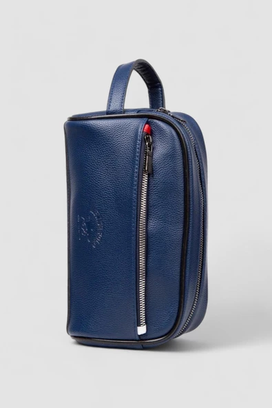 Lederax Suni Deri El Çantası Seyahat Çantası Makyaj Çantası LD310 - Resim 9