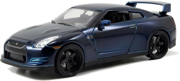 Jada Fast and Furious Brian 2009 Nissan GT-R (R35) 1/24 Model Araba - 3