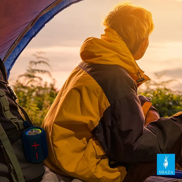 Shaza Bluetooth Hoparlör Ss-4501 Mavi - 3