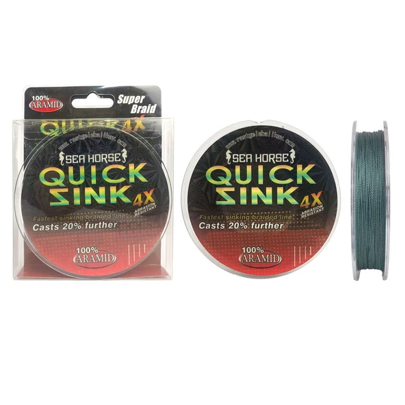 Sea Horse Quick Sink 0,28 Mm 300mt 4x İpek Misina
