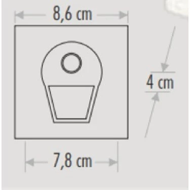 Cata Ct-5170 Sensörlü Kordidor Fotoselli Armatür 1W Günışığı N11.4448 - 3