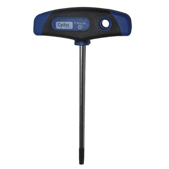 Cyclus Tools T25 Torx Aleti T Anahtar 120mm 720533 - Resim 2