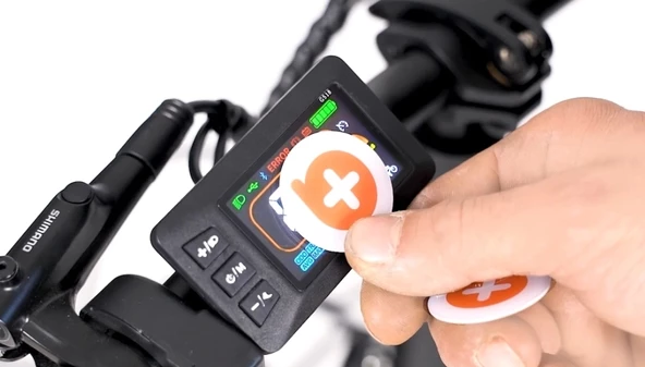 Alba Fold X NFC 36V 10.4Ah Katlanır Elektirkli Bisiklet ANTRASİT GRİ - 4