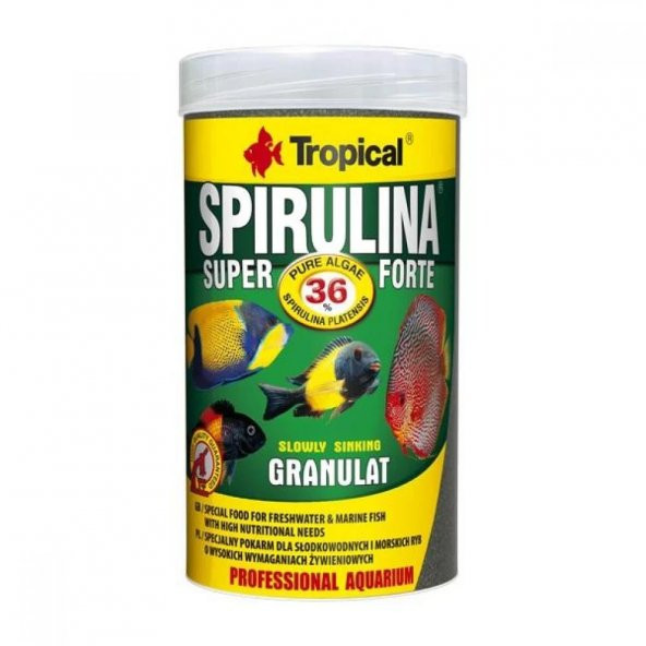 Tropical Super Spirulina Forte Granulat 100 Ml