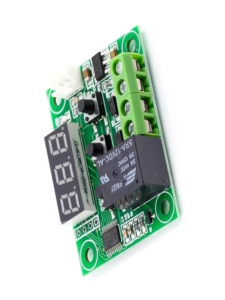 W1209 Dijital Termostat + Şeffaf Kutu - 3