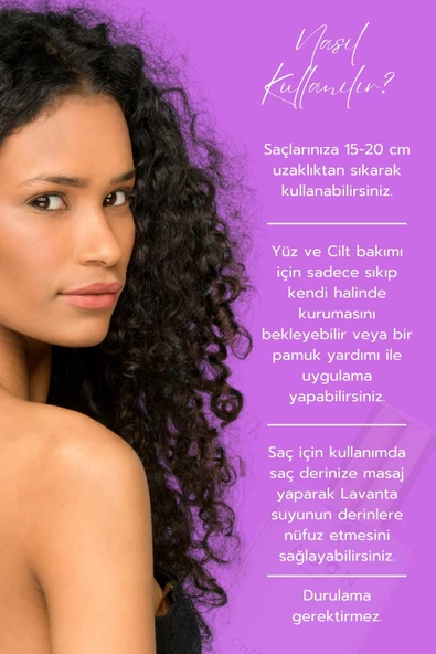 Agon Saf Lavanta Suyu 100 ML Canlandırıcı ve Besleyici Etkili Saç ve Yüz Toniği - 4