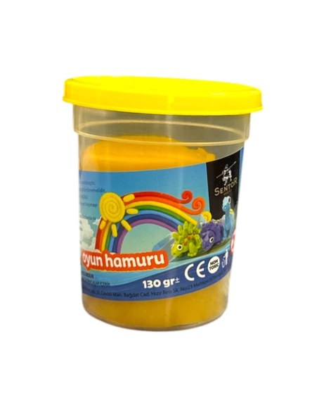 Sentor Oyun Hamuru 130 Gr Sarı