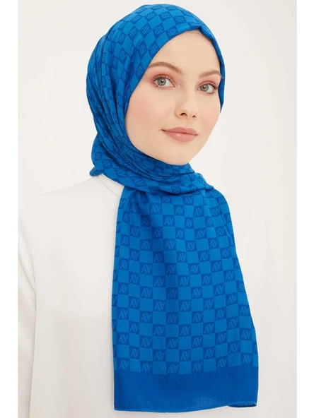 Trend Ultra Lıght A Logo Saks Mavisi Şal 18-21162 - 1