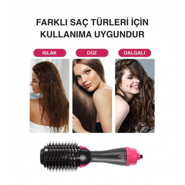 Saç Düzleştirici ve Kurutucu Fön One Step Tarak - 2