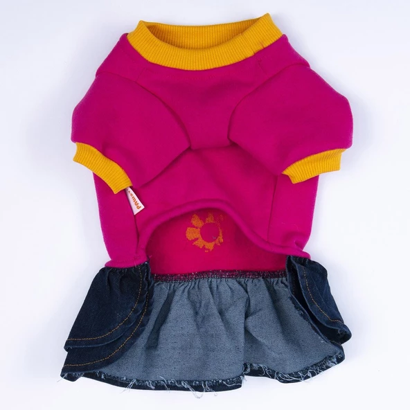 PawStar Pembe Santa Rosa Elbise - 5