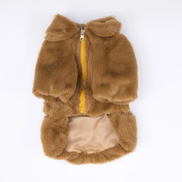 PawStar Kahverengi Paris Ceket Küçük ve Orta Irk Ceket - 5