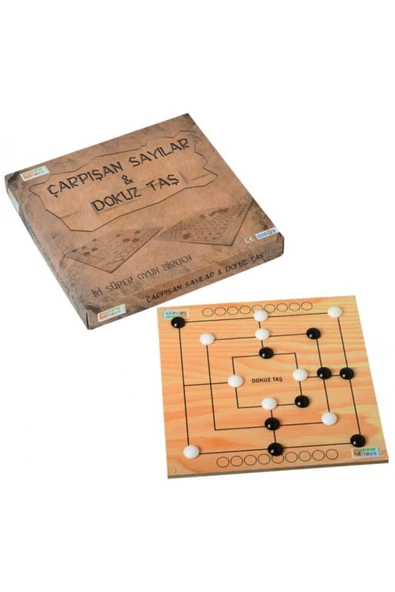 Satranç Ve Çarpışan Sayılar, Satranç, Dama, Çarpışan Sayılar, 9 Taş, Satranç Ve Dama, Dokuz Taş - 3