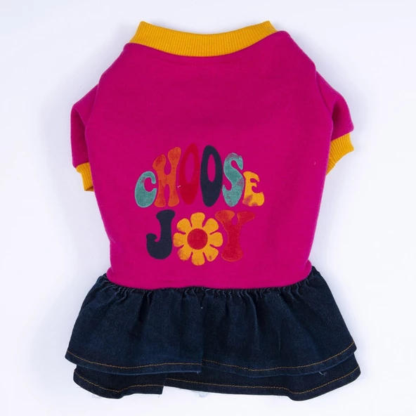 PawStar Pembe Santa Rosa Elbise - 4