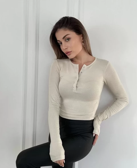 Uzun Kollu Crop - Taş - 2