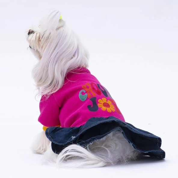 PawStar Pembe Santa Rosa Elbise - 2