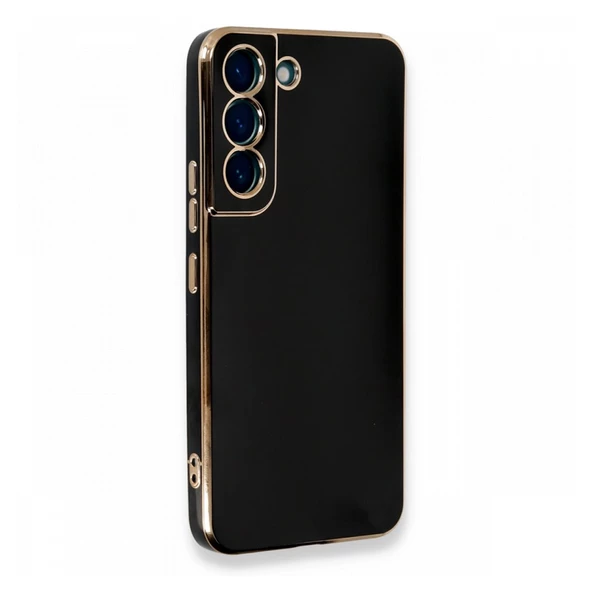Samsung Galaxy S22 Plus Kılıf Volet Luxury Seri Kamera Korumalı Silikon Kapak - 2