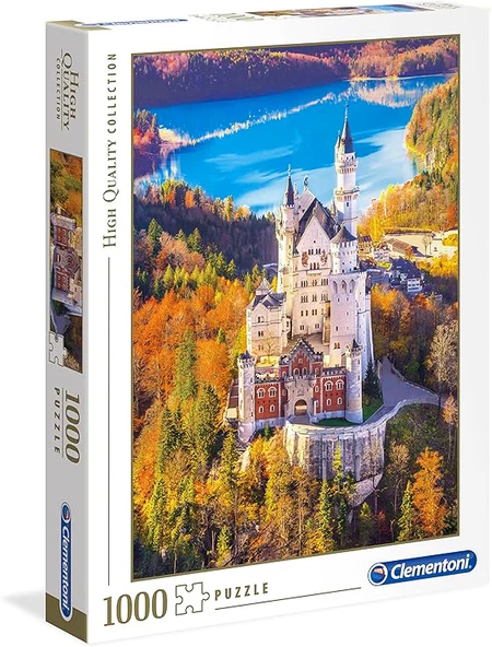 Clementoni Neuschwanstein 1000 Parça High Quality Collection Yetişkin Puzzle