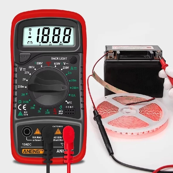 Aneng AN8205C Dijital Multimetre - Resim 5