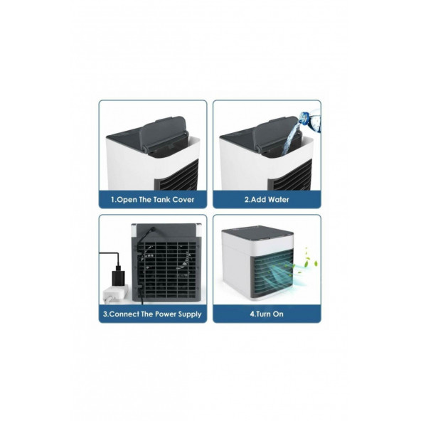 Ultra Usb Hava Soğutma Masaüstü Klima - 4