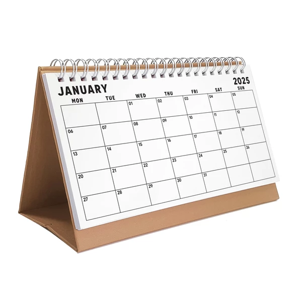 2025 Aylık Planlayıcı Masa Takvimi, 2025 Masa Takvimi, Notlu Takvim, 2025 Monthly Planner Desk Calendar - 5
