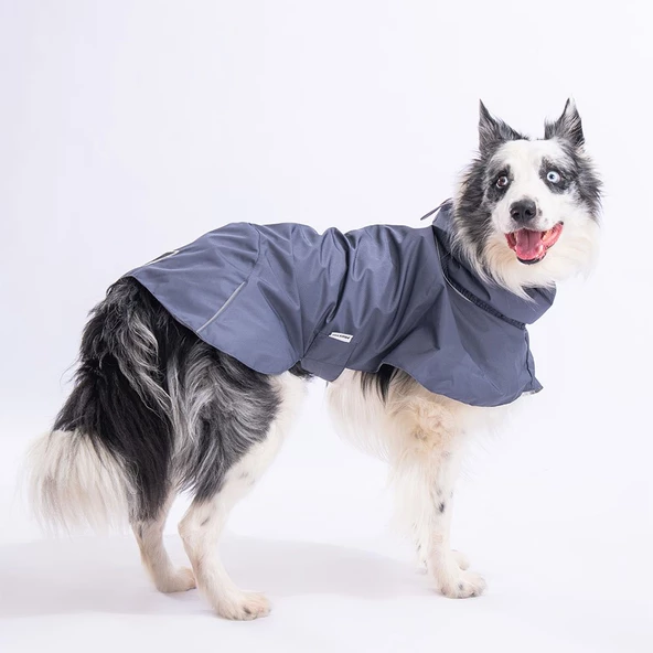 PawStar Koyu Gri Colombia Yağmurluk - 1