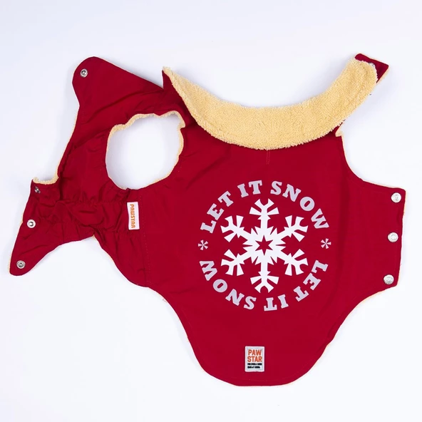 PawStar Kırmızı Yukon Kolsuz Yelek Küçük ve Orta Irk - 6