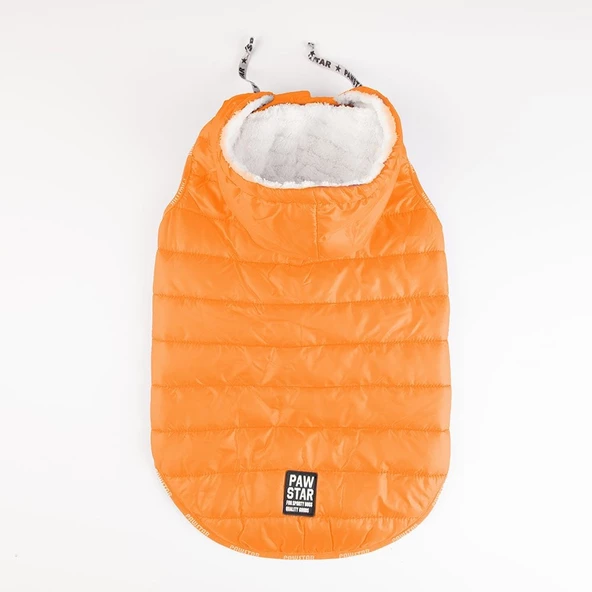 PawStar Neon Turuncu Railway Küçük ve Orta Irk Yelek - Resim 4