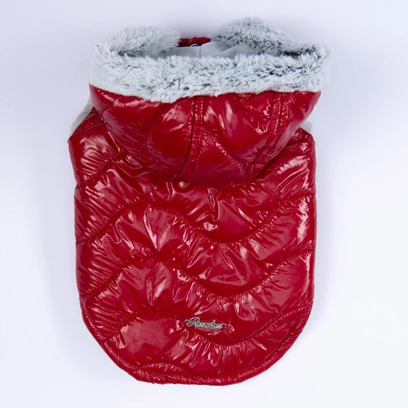 PawStar Kırmızı Light Wave Yelek Küçük ve Orta Irk - Resim 4