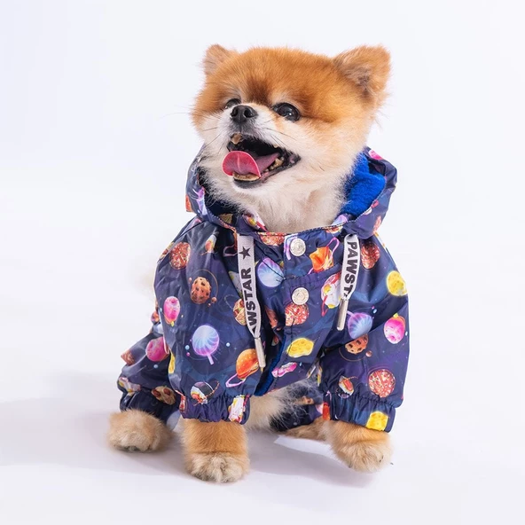 PawStar PlanetFood Tulum Yağmurluk Küçük ve Orta Irk - 2