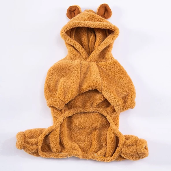 PawStar Kahverengi Koala Küçük Irk Tulum - 5