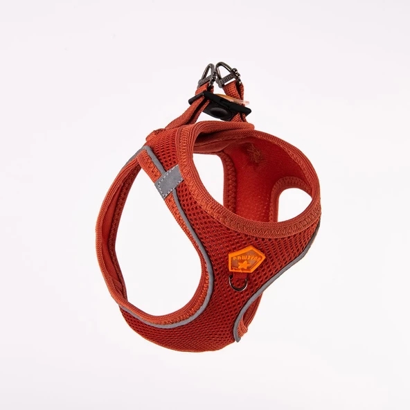 PawStar  Terracotta - Kiremit Airmesh Köpek Göğüs Tasması - Resim 3