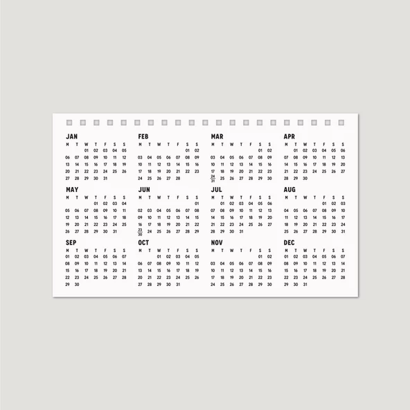 2025 Aylık Planlayıcı Masa Takvimi, 2025 Masa Takvimi, Notlu Takvim, 2025 Monthly Planner Desk Calendar - 8