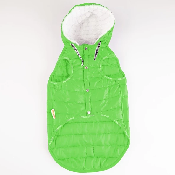PawStar Neon Yeşil Railway Büyük Irk Yelek - 5