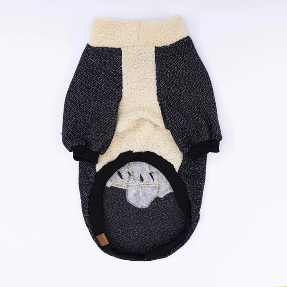 PawStar Siyah Kırçıllı Alaska Büyük Irk Sweat - 5